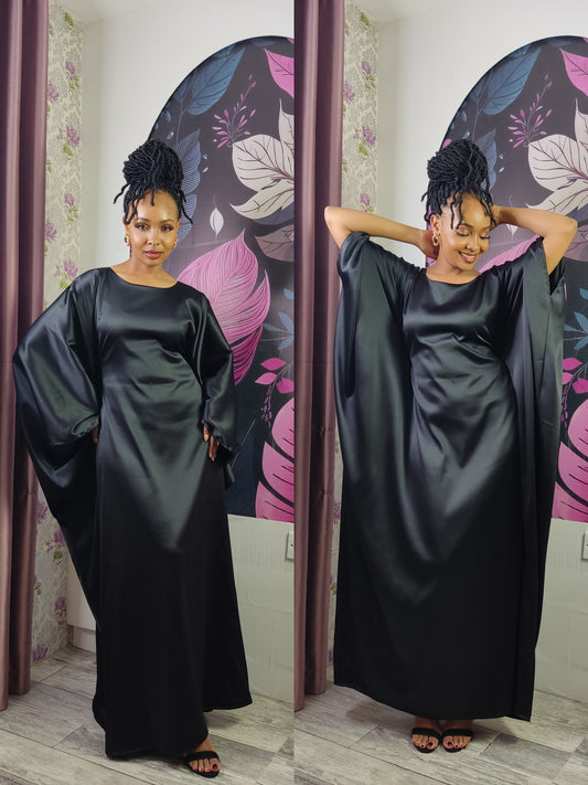 8. Modest Luxury Kaftan - Black